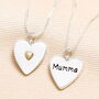 'Mumma' Heart Pendant Necklace, thumbnail 1 of 2