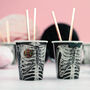 Halloween Skeleton Ribcage Paper Cups, thumbnail 3 of 9