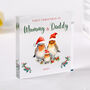First Christmas As Mummy And Daddy Plaque Gift, thumbnail 1 of 4