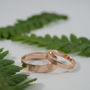 Woodland Rings In 18ct Rose Eco Gold, thumbnail 3 of 8