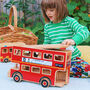 Deluxe London Bus Toy Playset, thumbnail 2 of 6