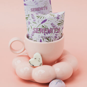 Serenity Lavender Soy Wax Melt Or Snap Bar | Lavender, Juniper Water, Sage, Musk And White Woods, 3 of 7