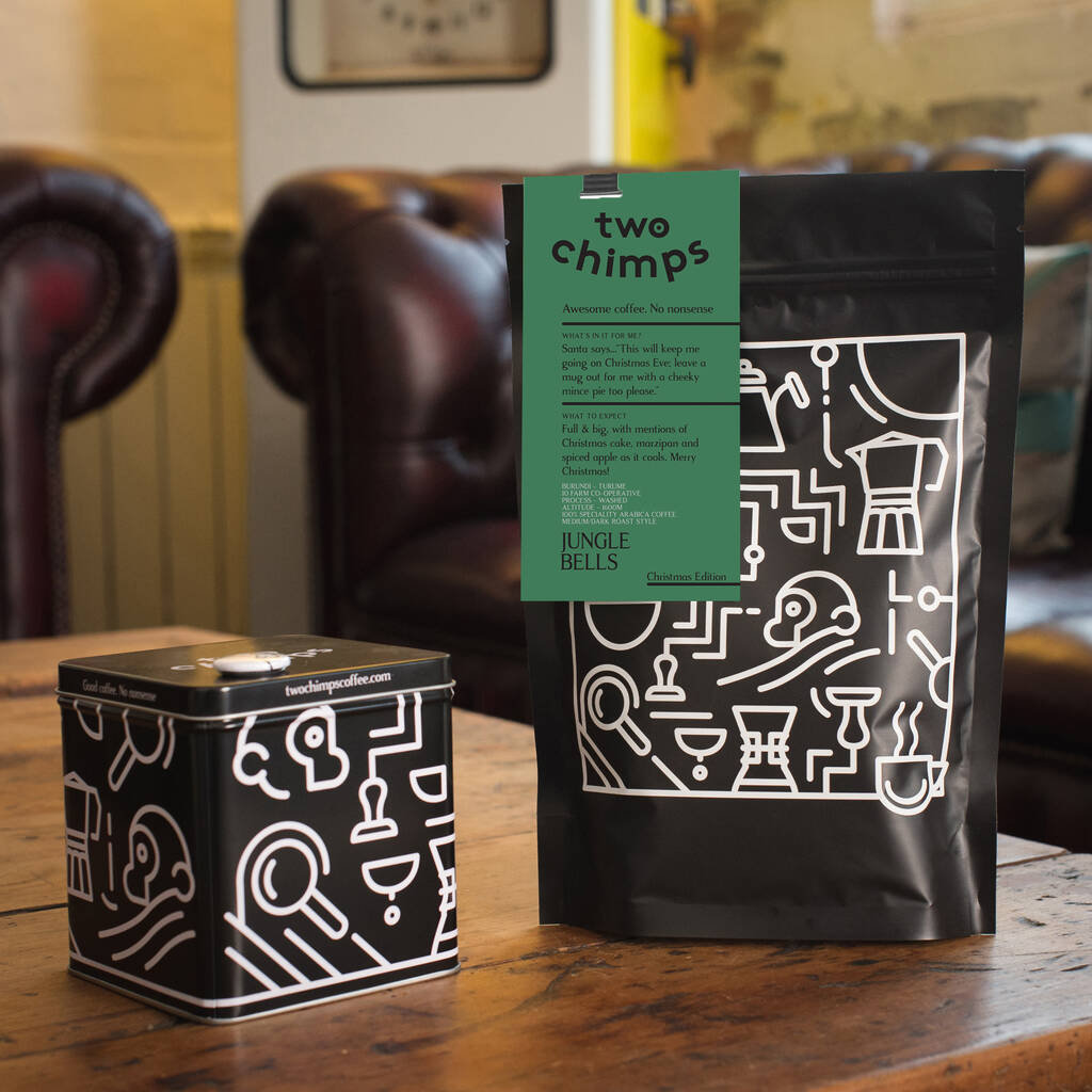 Christmas Coffee Gift Set By Two Chimps Coffee