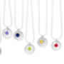 Sterling Silver Chakra Necklaces With Messages, thumbnail 3 of 11