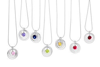 Sterling Silver Chakra Necklaces With Messages, 3 of 11