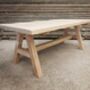 Reclaimed All Timber A Frame Dining Table, thumbnail 1 of 4