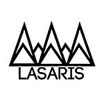 Lasaris company logo black and white