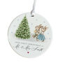 Our First Christmas Married Gift Ceramic Ornament, thumbnail 7 of 7