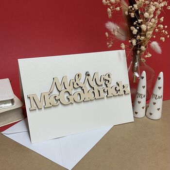 Personalised Wedding Card, 2 of 12
