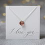 Swarovski Crystal Heart Necklace, thumbnail 2 of 6