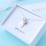 Personalised Initial And Heart Necklace, thumbnail 1 of 5