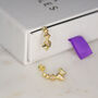 Arabella Spike Hoop Earrings | 14 K Gold Plated, thumbnail 1 of 7