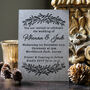Winter Wedding Invitation Stamp, thumbnail 1 of 10