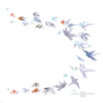 'Flock Of Birds' Papercut Artwork, 2 of 5