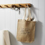 Personalised Jute Eco Bag, thumbnail 1 of 1