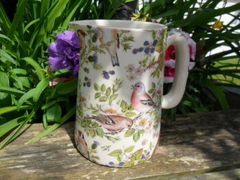 Half Pint Jug In British Birds Design, 3 of 7