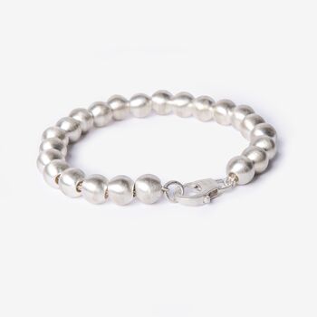 Silver Pearl Bracelet, 3 of 6