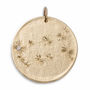 Gold Star Constellation With Single Stone, Large Model, thumbnail 2 of 12