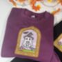 Bookish Ghost Embroidered Sweatshirt, thumbnail 3 of 5