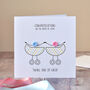 New Baby Congratulations Button Card, thumbnail 3 of 5