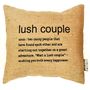 Lush Couple Cushion, thumbnail 4 of 4