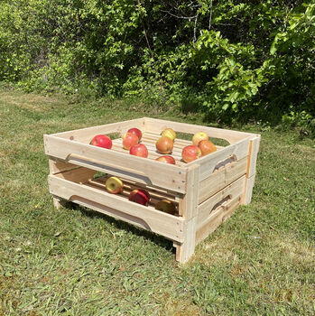 Traditional Dorset Apple Storage Trays Set Of Four, 8 of 9