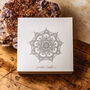 Mandala Inspired Gemstone Earrings – Silver Plated, thumbnail 9 of 11