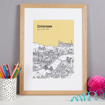 Personalised Inverness Print, 8 of 9