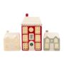 Set Of Three LED Christmas Houses, thumbnail 2 of 3
