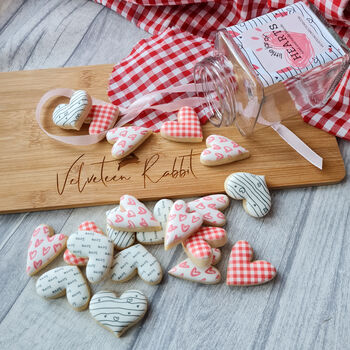 Little Jar Of Hearts Biscuits Gift, Luxury Biscuits, 5 of 8
