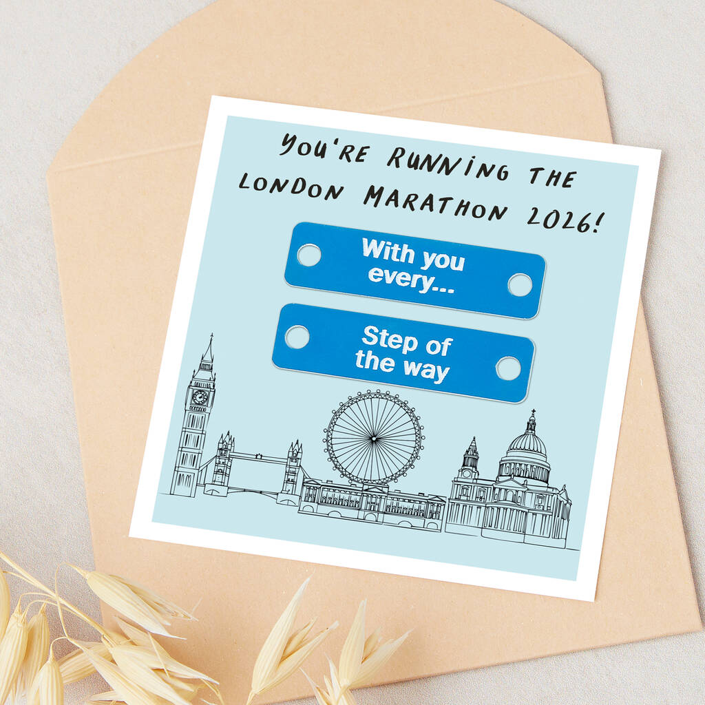 Personalised London Marathon Shoe Tags, 1 of 12