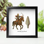 Sassanid Arrowhead Authentic Human History Artefact Wall Hanging Frame, thumbnail 1 of 3