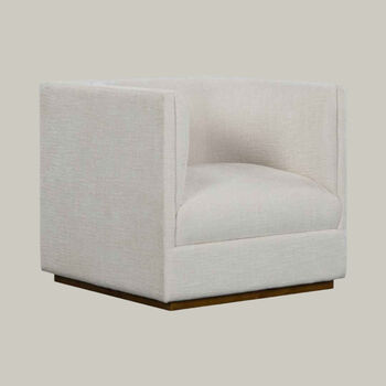 Richlin Crosshatch Cream Armchair, 3 of 7