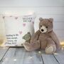 Personalised Childs Cushion With Teddy Bear, thumbnail 7 of 10