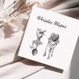 Welsh Love Spoons Birthday Card, thumbnail 1 of 6