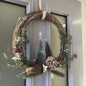 Christmas Wreath With Fir Trees, 5 of 6