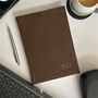 Personalised Faux Leather Initial Notebook, thumbnail 1 of 2