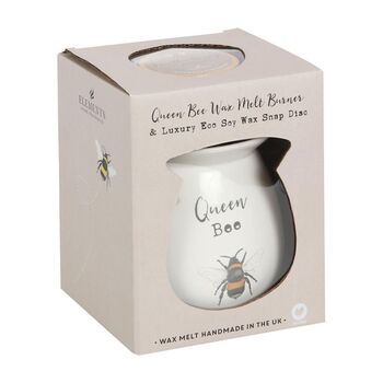 Queen Bee Wax Melt Burner Gift Set, 2 of 3
