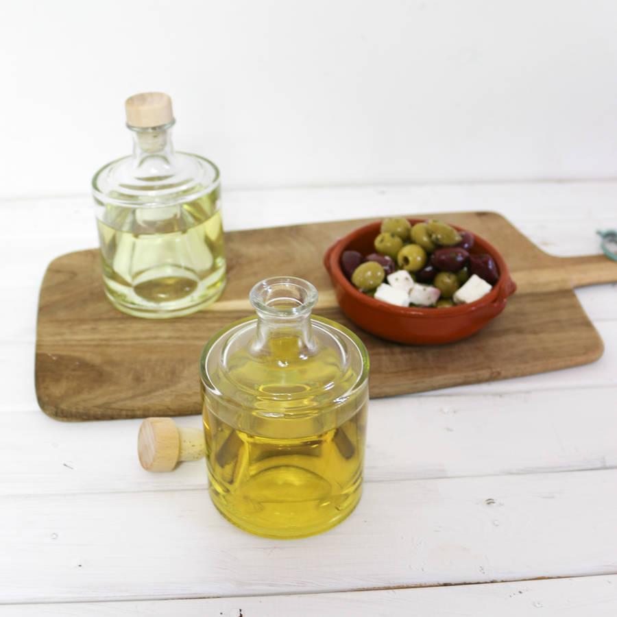 olive oil bottle, set of two by bonnie and bell