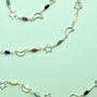 Moon And Stars Beaded Necklace, thumbnail 2 of 2