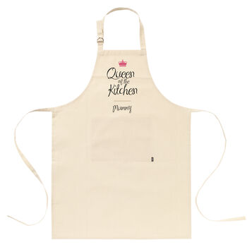 Personalised Queen Of The Kitchen Apron, 2 of 2