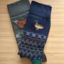 Happy Quackmas To Moo Men's Socks, thumbnail 2 of 4