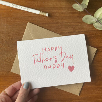 Happy Father's Day Daddy Card, 4 of 5