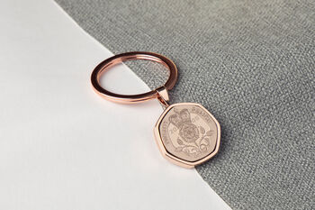 2005 21st Birthday Twenty Pence Coin Keyring, 3 of 5