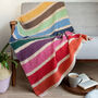 Rainbow Blanket Crochet Kit, thumbnail 1 of 9
