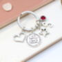 A Family’s Love Is Forever Personalised Keyring, thumbnail 5 of 9