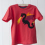 Dragon On Red T Shirt, thumbnail 1 of 2