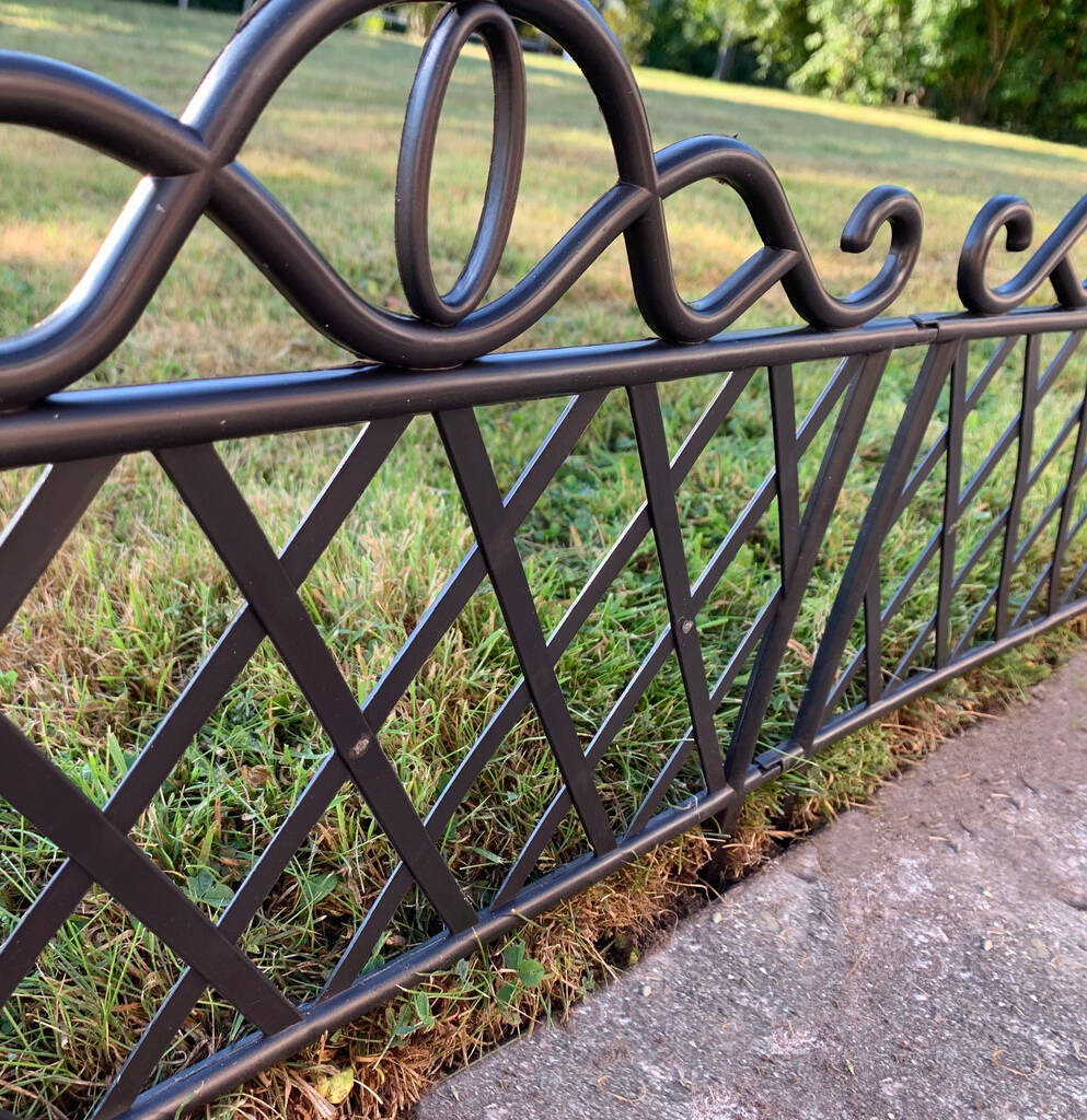 Set Of 10 Blenheim Traditional Lawn Edging Panels By Garden Selections