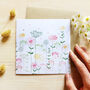 Set Of Four Meadow Notecards, thumbnail 4 of 6