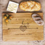 A Great Big Hug Personalised Cutting Serving Board, thumbnail 1 of 6